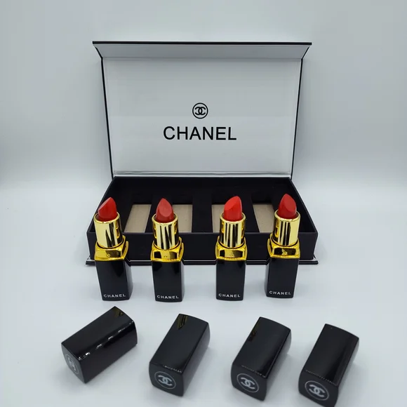 🔥 CHANEL Rouge Coco Limited Edition – 4 Lipstick Collector Gift Set 💄NIB - Picture 2 of 5